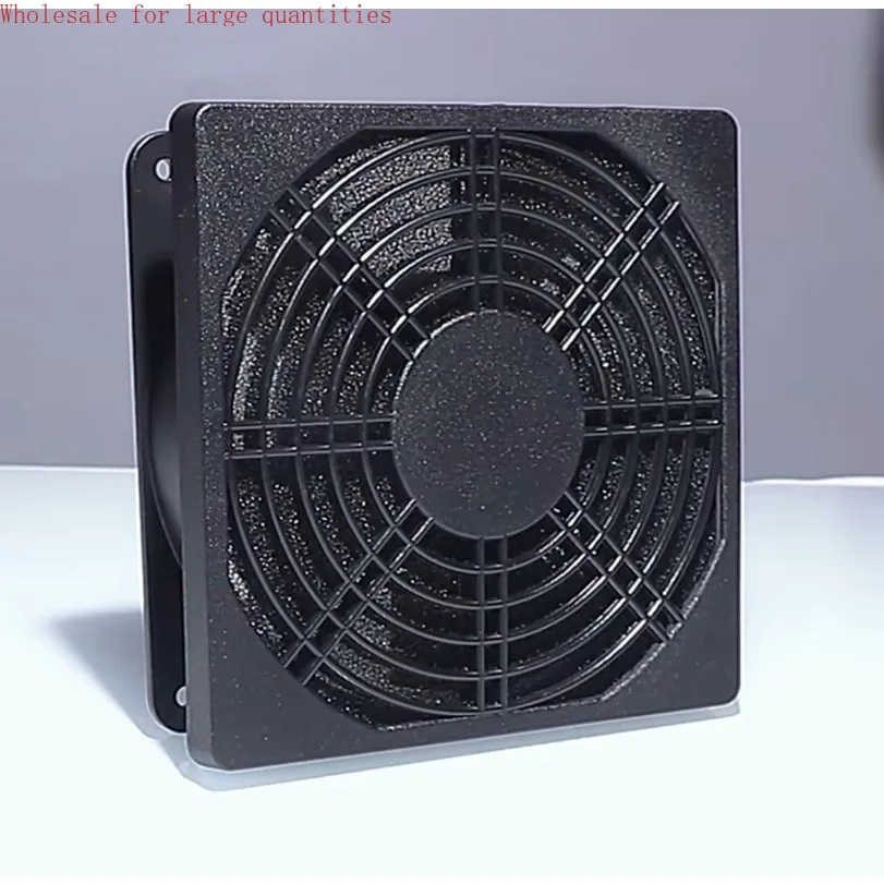 For Generic 3-in-1 Axial Fan Plastic Vent Filter Cotton Dustproof Net Cover 80/90/120/150/172/200mm Protective Grill
