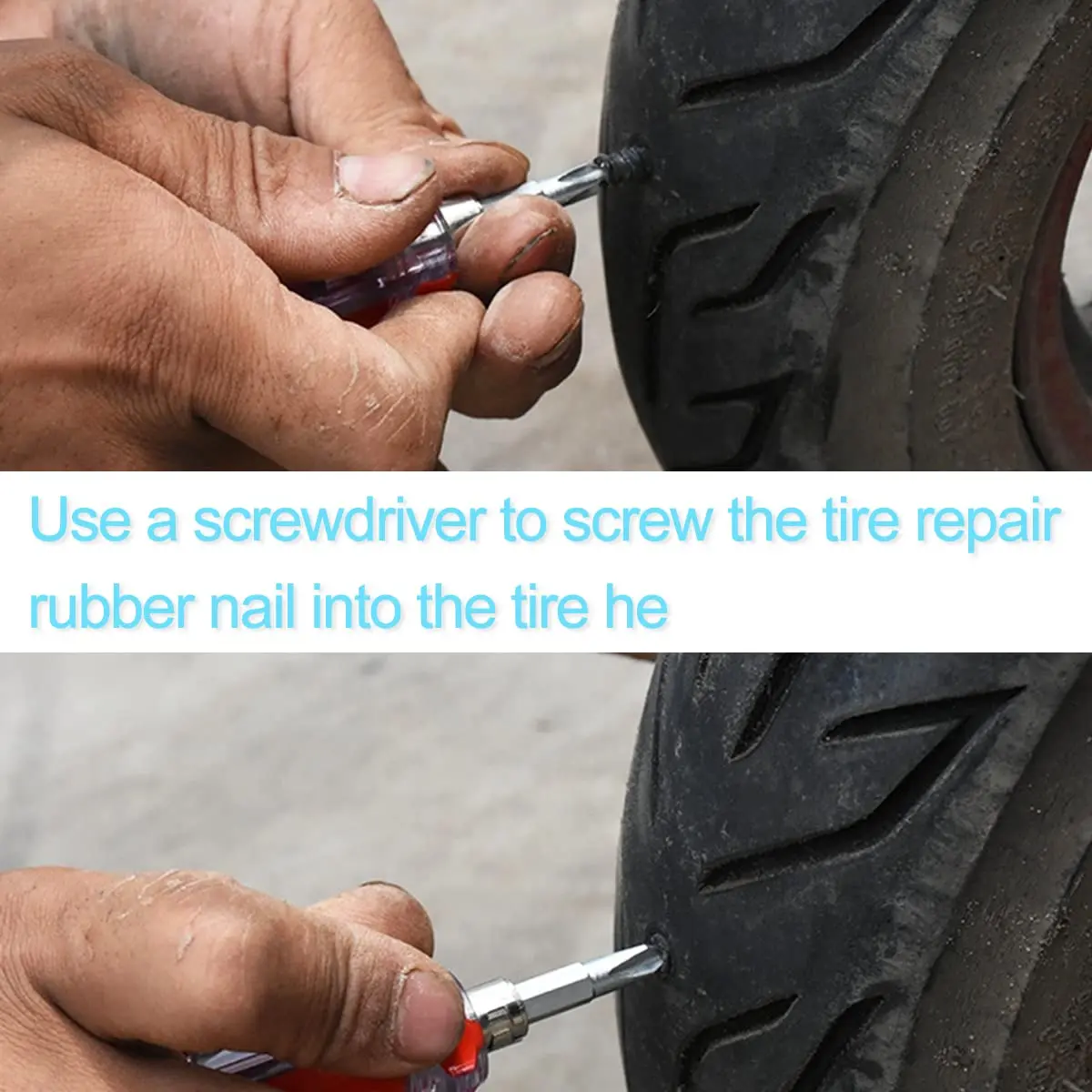 Tire Repair Rubber Nail Image 5