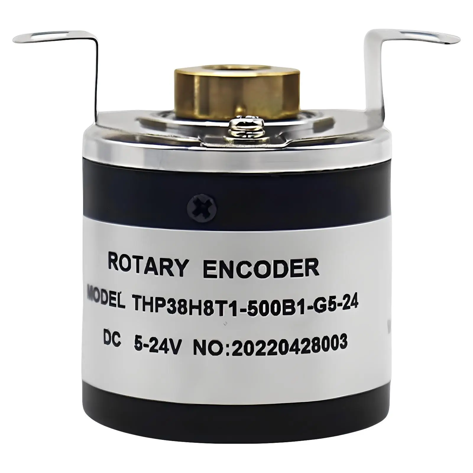 THP38H8T1-500B1-G5-24 Hollow Shaft Incremental Photoelectric Rotary Encoder 38mm 500 1024 PPR