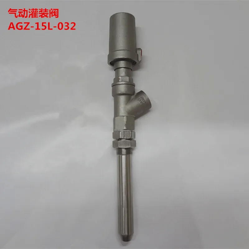 

304L Pneumatic Components Barreled Water Liquid Beverage DN15 Automatic Stainless Steel Filling Angle Seat Valve