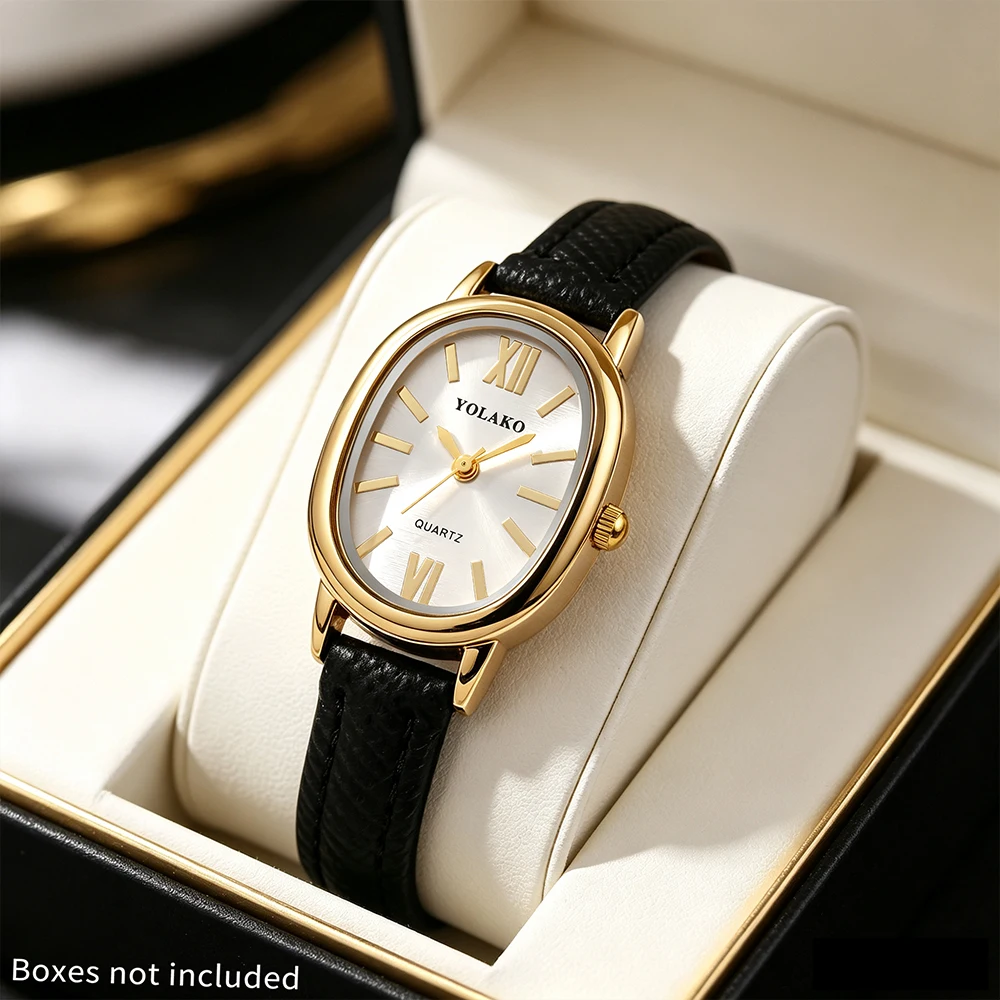 1-piece ladies' quartz watch, small and cute, no box included