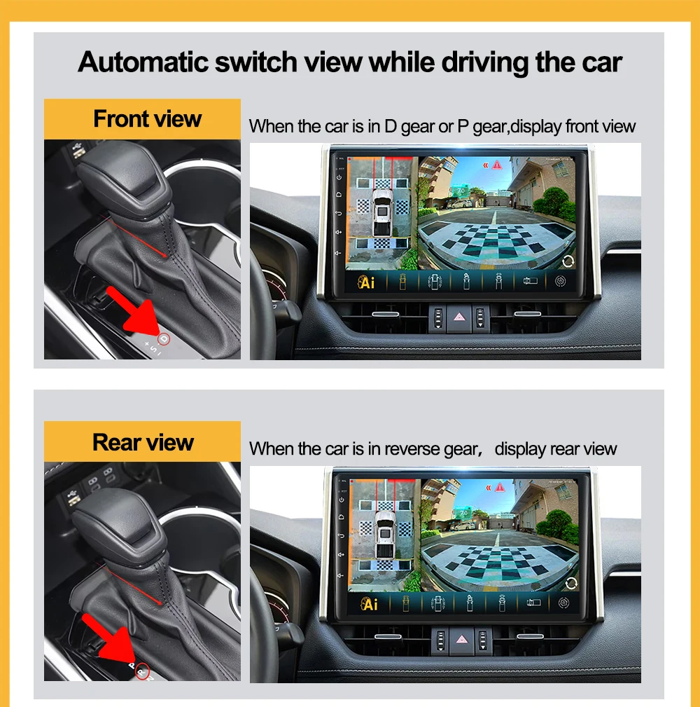 نظام كاميرا عرض حول 1080 بكسل 360 درجة مع وظيفة Ai يدعم اللغة الكورية #4