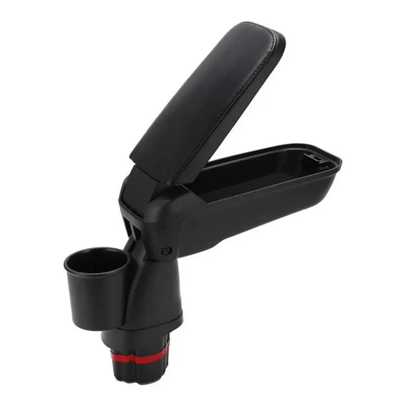 

Firmly Car Central Armrest Storage Box With Water Cup Holder For Mercedes Smart Fortwo Forfour 453 2015-2019