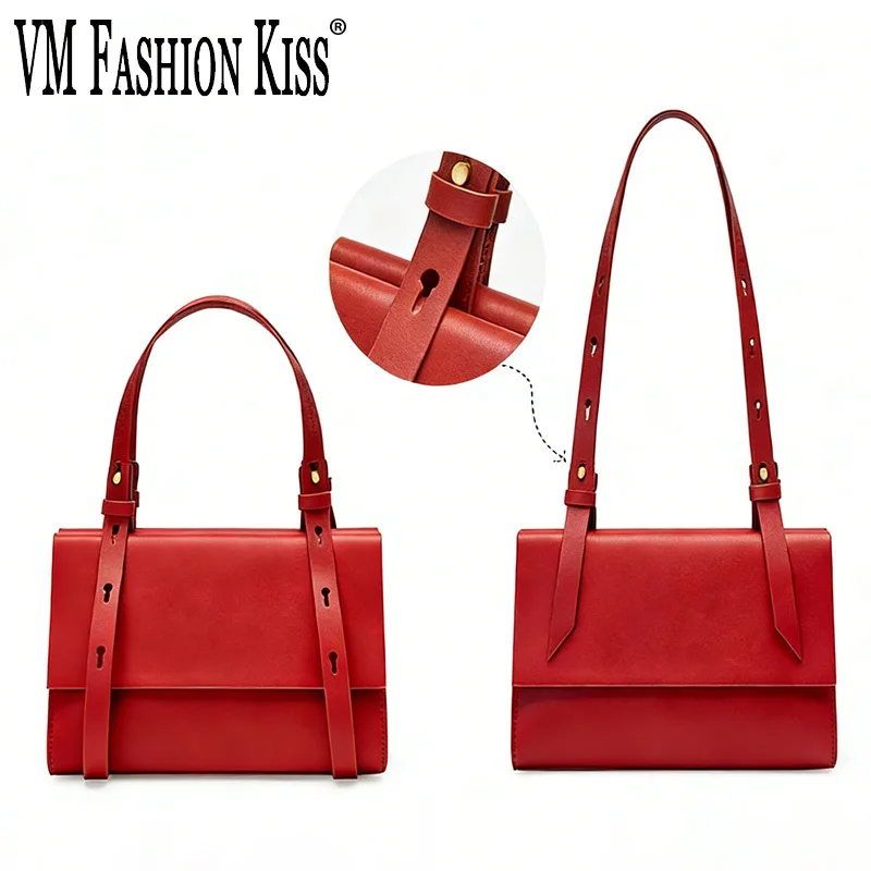 

Women's PU Leather Handbag Detachable Adjustable Strap Top Handle Bag Satchel Purse for Office Work Daily Casual Party Use
