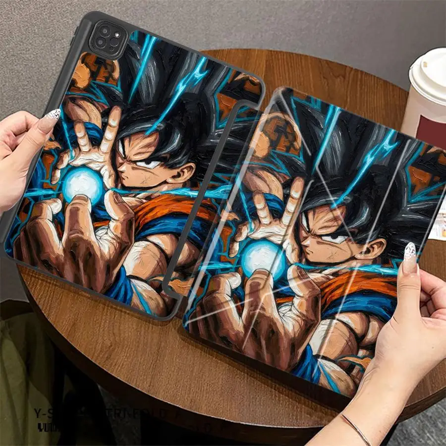 Case for Apple iPad Pro M4 13 2025 2026 9th Air 8 M2 M3 3 11th 12th 10th Gen Mini 7 6 5 With Pencil Holder Air 4/5/6th D-Dragon