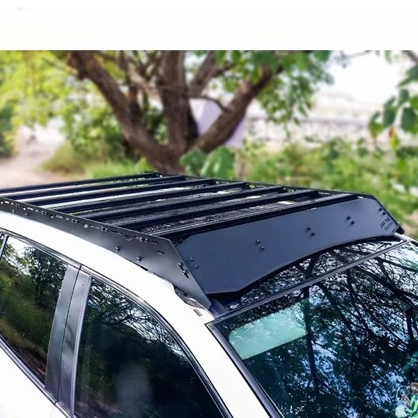 OEM ODM 4 2019+ Aluminum Alloy Roof Rack Basket Cargo Carrier Lightweight Durable Low