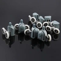 Zinc alloy double shower door roller wheel runner/pulleys/rollers/wheels bearing diameter 19mm/20mm/23mm/25mm/27mm 3
