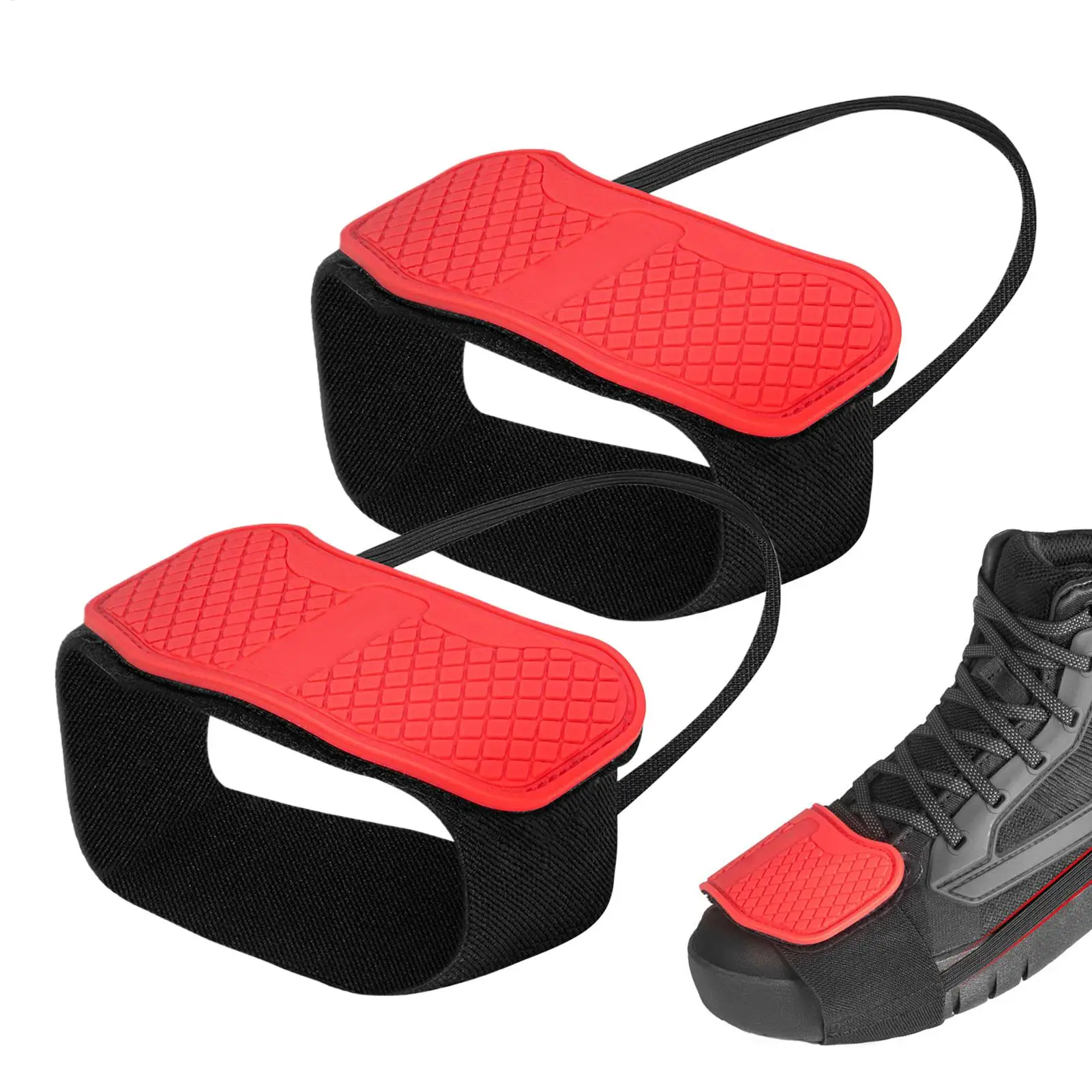 Motorbike Shift Pad Secure Soft Non-Slip Adjustable Protective Motorcycle Shifter Pad Boot Cover For Adults Lovers Families