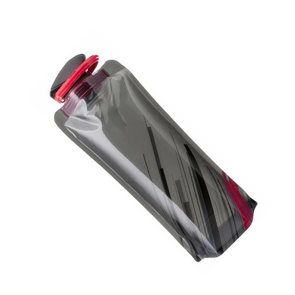 Outdoor Camping Riding Sport Water Bag Compressible Portable Foldable PP Pouch Drink Bottle