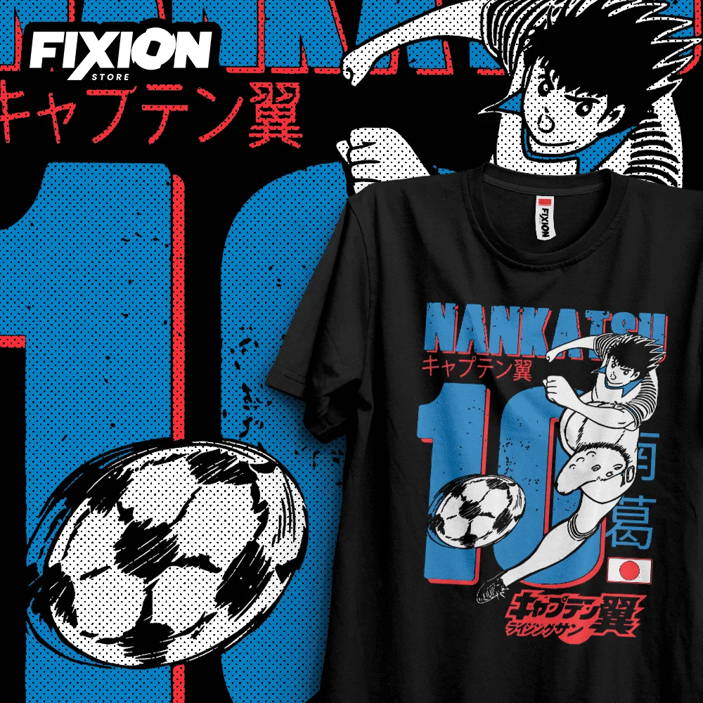 Captain Tsubasa –  Abril –  Anime T Shirt Manga Gift For Anime Lover All Size Cotton