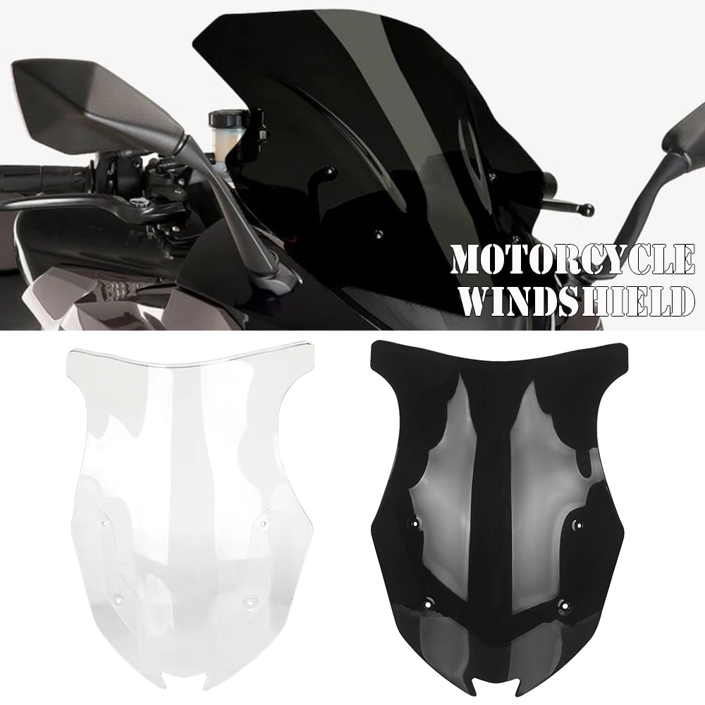 

Motorcycle Accessories For KAWASAKI Z1000 SX Z1000SX Z 1000 SX 2017 2018 Front Screen Windscreen Windshield Deflector Protector