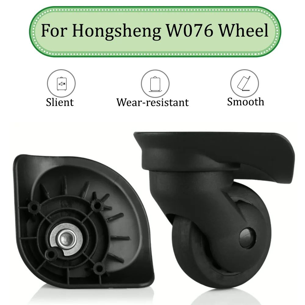 Für hong sheng w076 universal rad wagen koffer rad ersatz gepäcks cheibe schiebe rollen leiser verschleiß fester reparatur