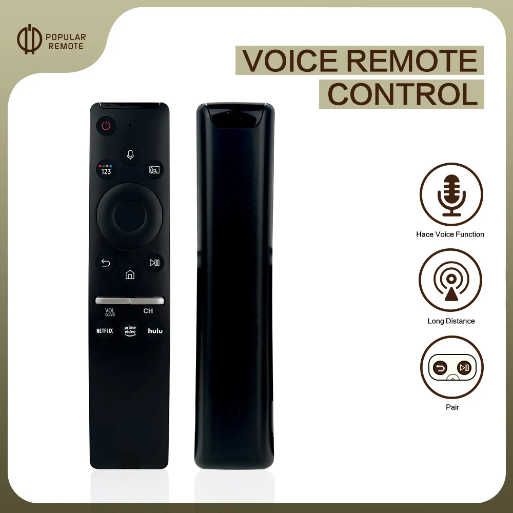 Voice Remote Control BN59-01312A  Suitable for Samsung Smart 4K TV UN43TU8000 UN43TU8200FXZA UN50TU8000 UN55TU8000FXZA