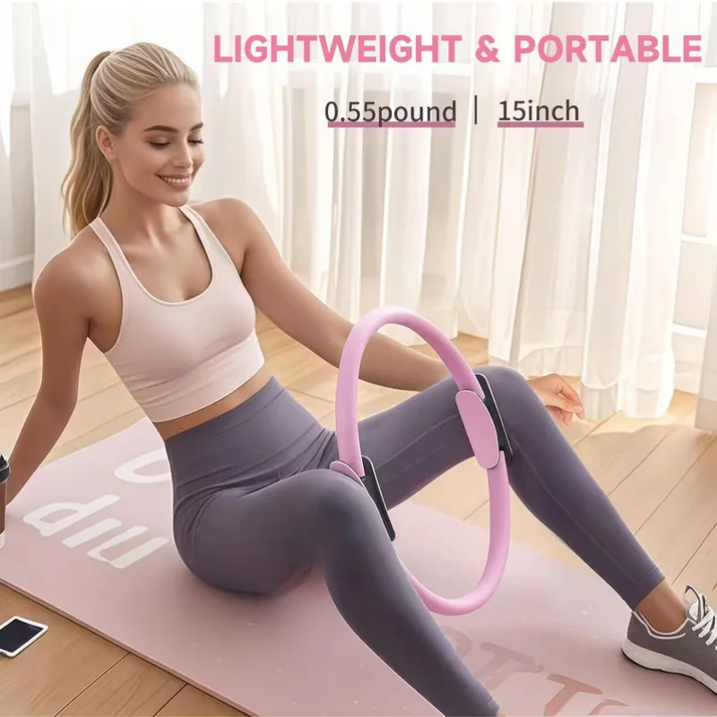 Picture 3: 7pcs Full Home Gym Pilates Set Strap Portable Fitness Equipment for Core Strength Flexibility Training Home Workouts Ideal Gift