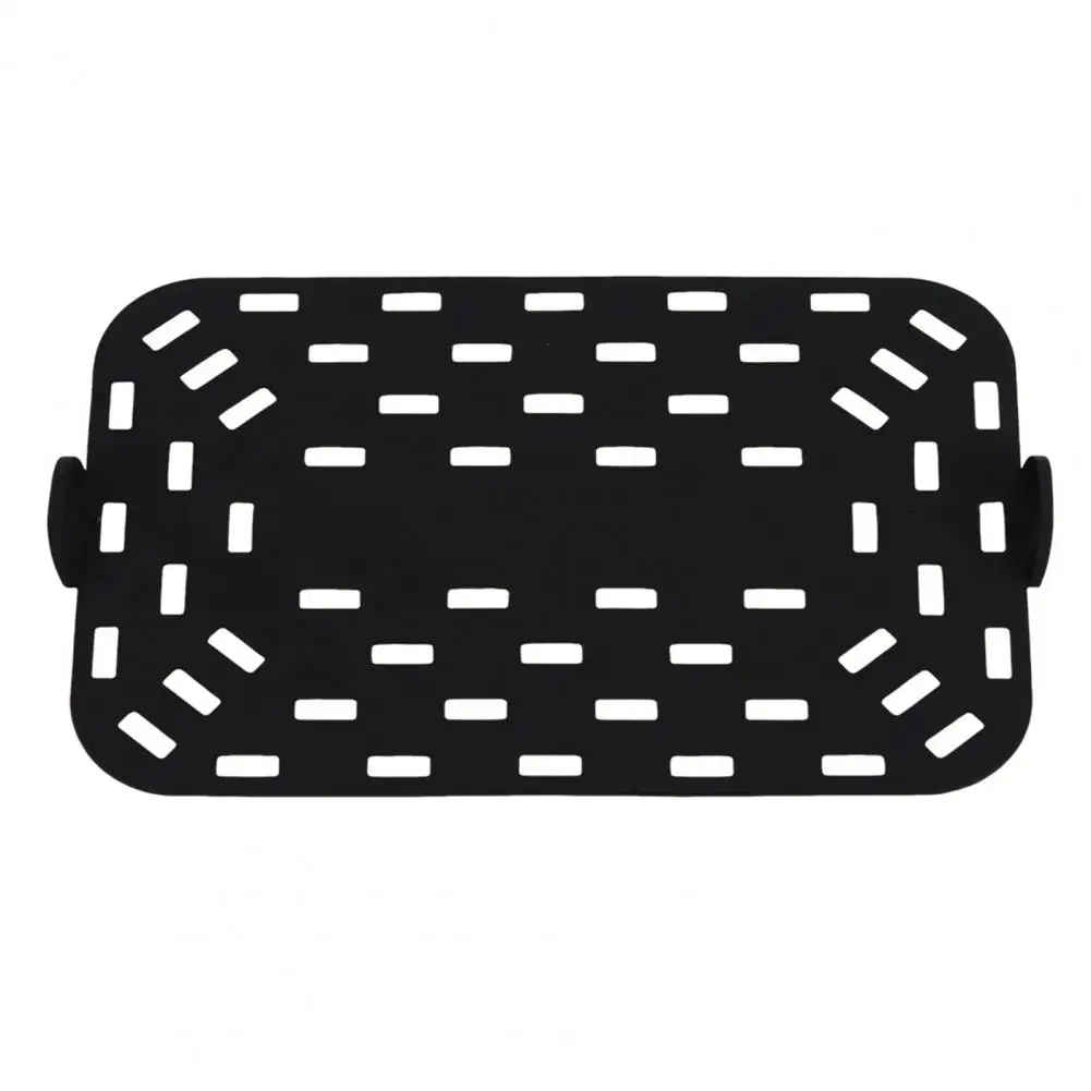 

User-friendly Air Fryer Accessory Air Fryer Silicone Pad Non-stick Silicone Air Fryer Liner Baking Mat for Grilled for Kitchen
