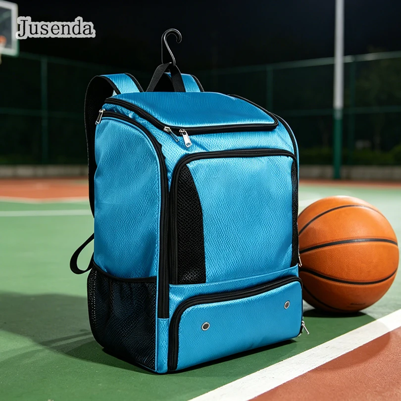 

Sports Basketball Football Soccer Backpack Large Capacity Waterproof Sports Rucksack Volleyball Training Gym Travel Backpack