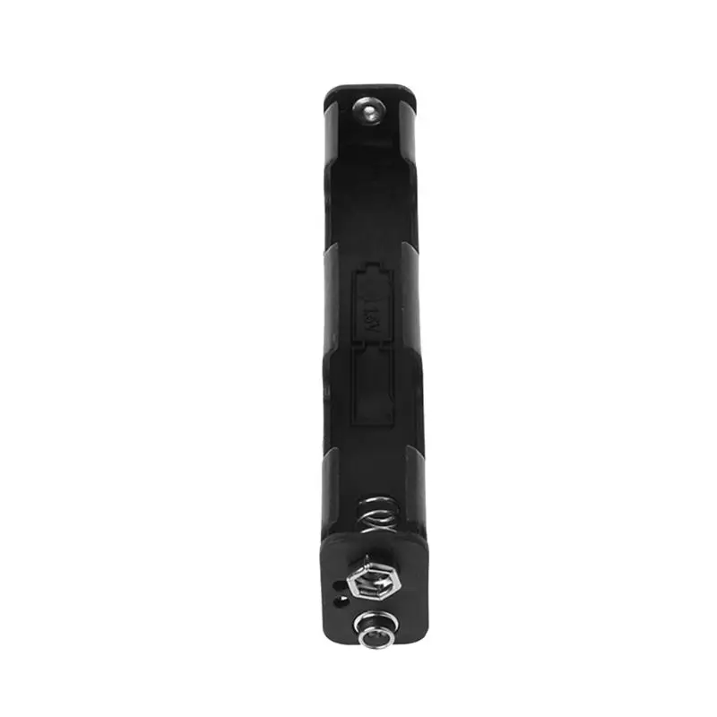 Holder 4 AA Long Strip Back for Case 9V Dual Layers Double-Sided Box 6