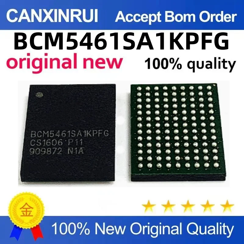

BCM5461SA1KPFG Ethernet chip BGA117 package is newly imported and imported