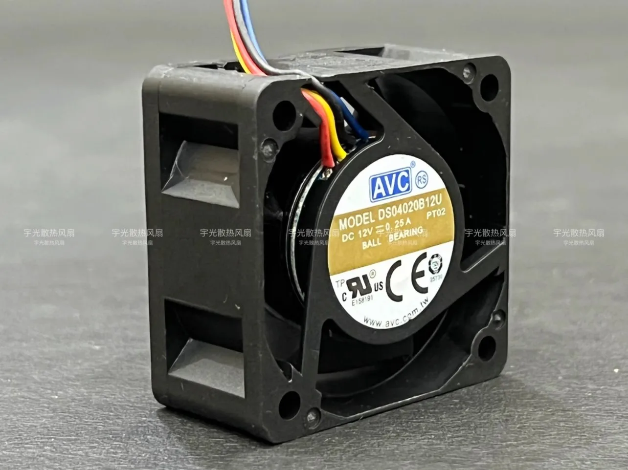 

40mm Cooling Fan For AVC DS04020B12U 4020 40MM 4CM 40X40X20 DC 12V 0.25A for Jetson Nano, PWM Speed Adjustment Strong Air Cooler