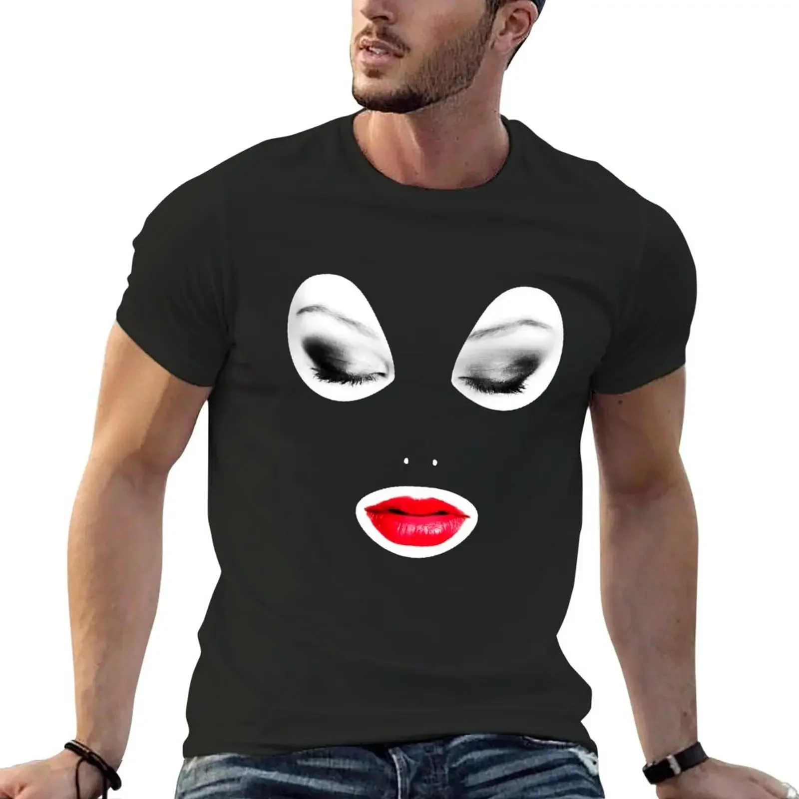 Latex Hood II T-Shirt vintage anime shirt boys whites shirts graphic tee men