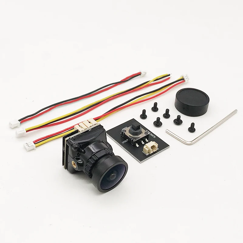 Mista Ratel FPV Mini Camera 2000TVL 1/1.8 \'\'inch Starlight HDR 2.1mm Lens 4:3&16:9 NTSC&PAL Switchable for RC Racing Drone Part