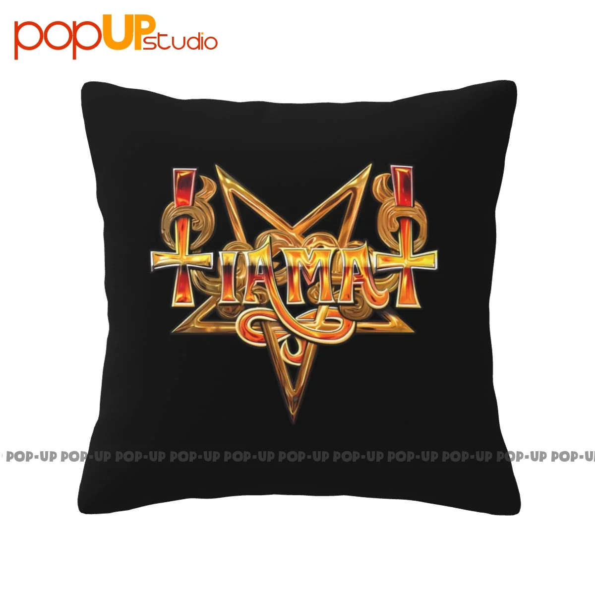 Print Tiamat Fruit Of The Loom Pillowcase Throw Pillow Cover For Room Decoration Skin-Friendly