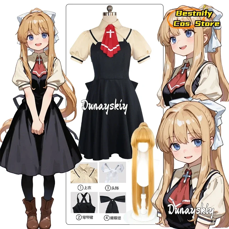

CosplayAIR Kamio Misuzu cosplay costume Air Wig Tie, Coat, Socks, Dress Campus Uniform Anime Halloween Party Role-play JK Women'
