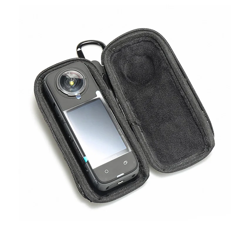Mini Storage Case For Insta360 X5 X4 Sport Camera Protector Portable Storage Case PU Bag For Insta 360 X5 X4 Accessories