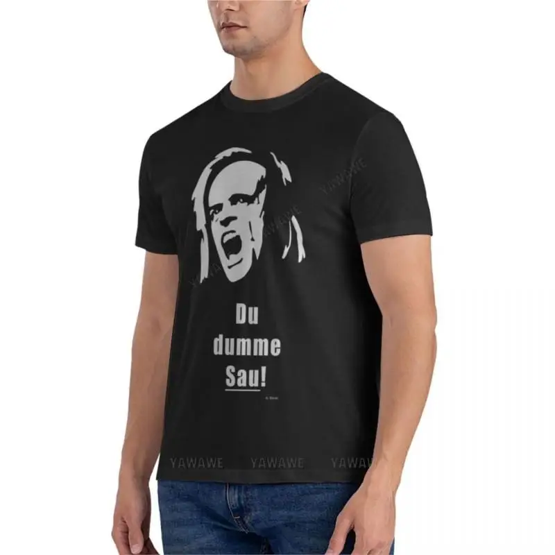 Klaus Kinski - Sow Classic T-Shirt Sweat Shirts Men's T Shirts Mens Graphic T-shirts Mens Clothing Black Tshirt Men Summer Tops