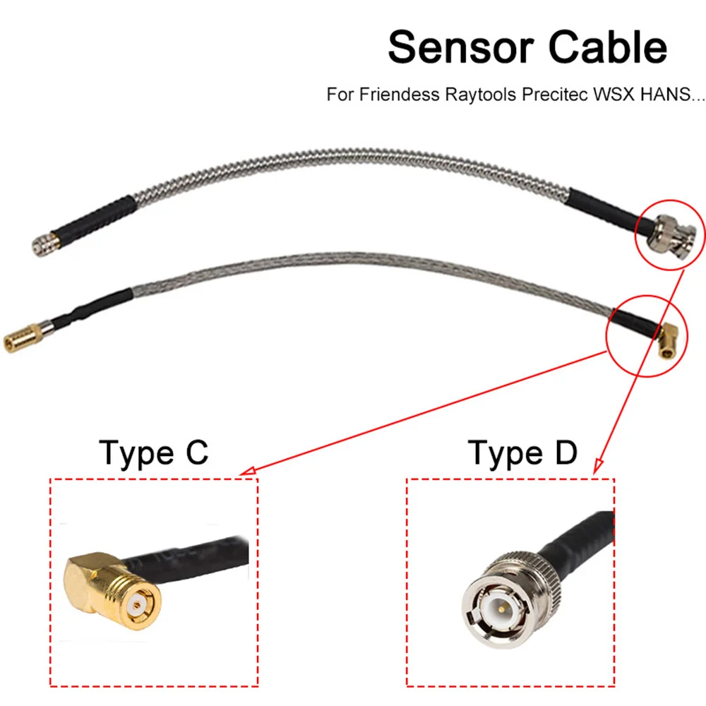 Ultrarayc Laser Sensor RF For Precitec Raytools Hans WSX HE Friendess Mazak NTC Copper Wire for Optical Laser Cutting Machine