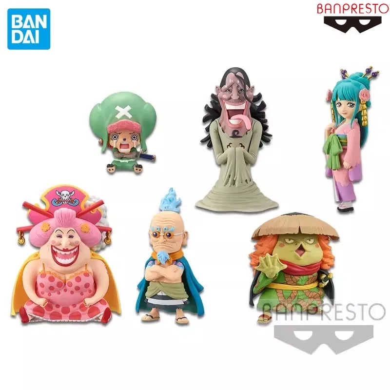 

Original Genuine BANPRESTO One Piece WCF Wanno Country Vol.7 Chopper Caribou Kozuki Hiyori Big Mom Hyogoro Kawamatsu Collection