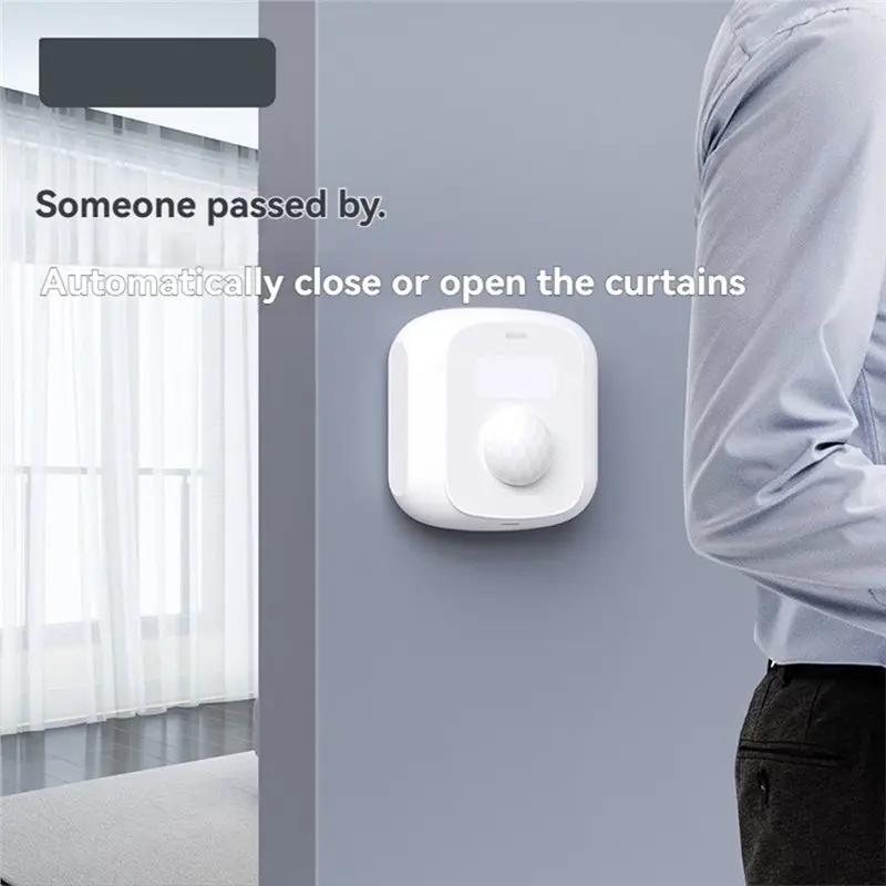 【BRILLIANT 】Tuya Wifi Human Motion Detection Sensor With Light Sensor Smart PIR Scene Switching Smart Life