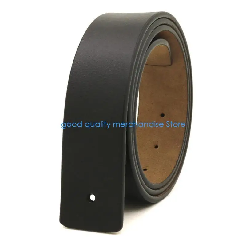 حزام خصر جلدي قابل للتعديل Y5JD للرجال سميك بدون إبزيم استبدال حزام التثبيت #5