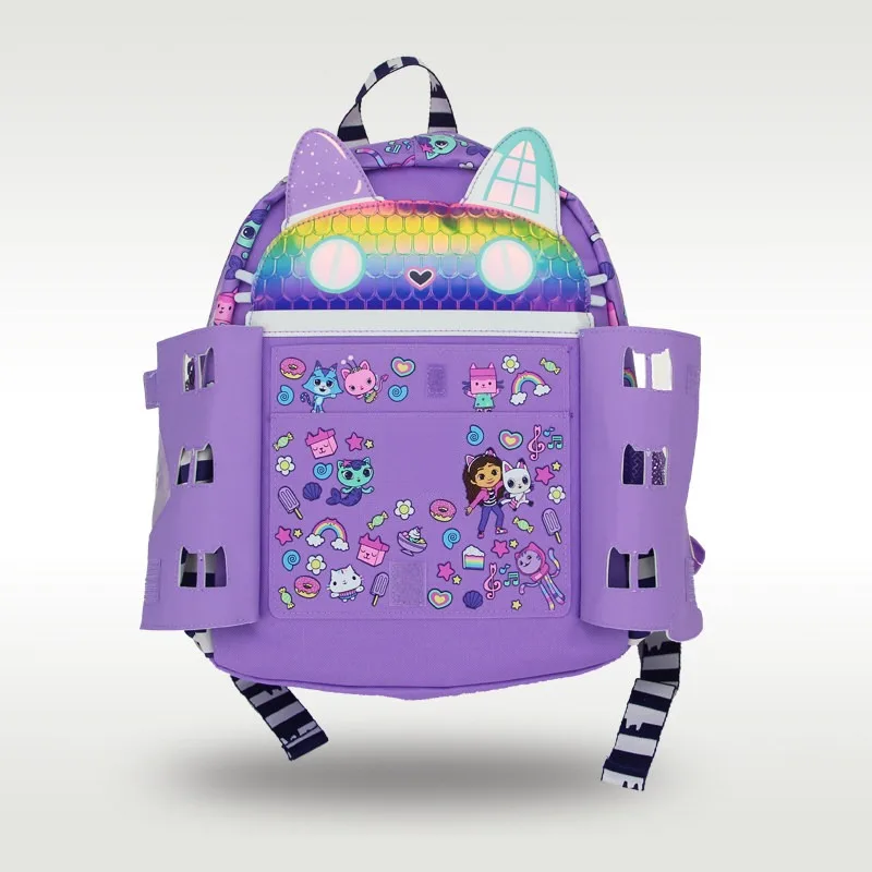 Australian Backpack Dollhouse Waterproof Student Backpack Large Capacity Medium-sized Backpack Cartoon Girl Festival Gifts view 4