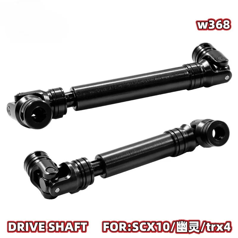 1pcs Metal Driveshaft Internal Spline Cardan Shaft for 1/10 RC Crawler Axial SCX10 Wraith TRX4 Upgrade Parts Accessories
