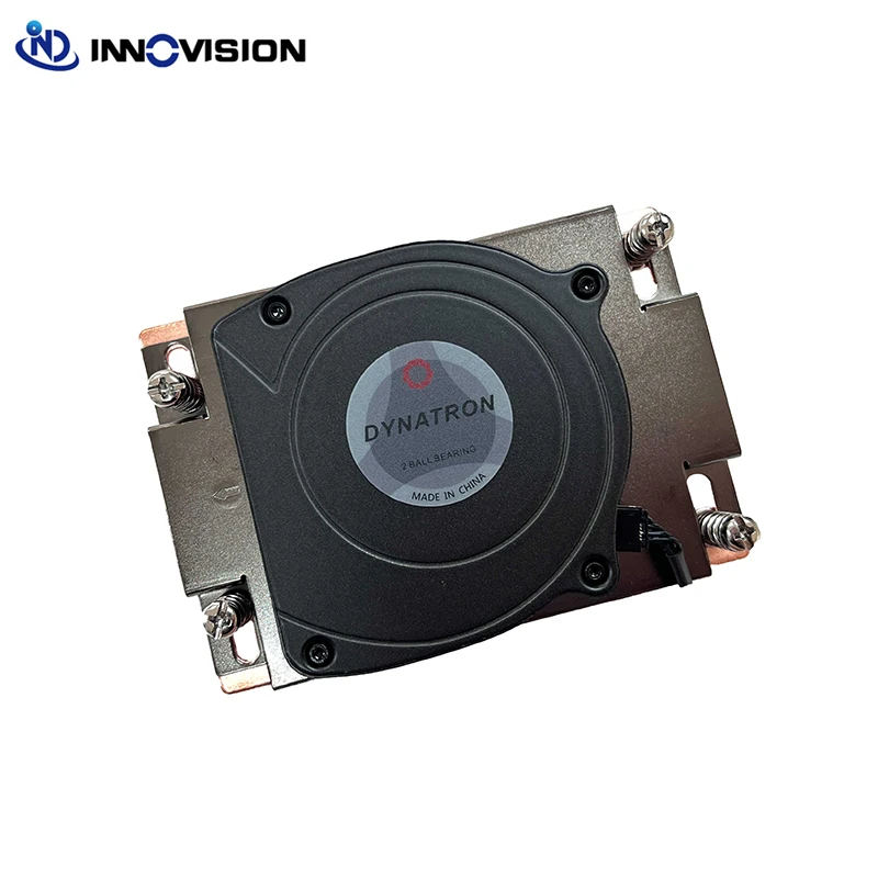 High Performance AMD A41 1U Server CPU Cooler 1U Active Vapor Chamber Heatsink