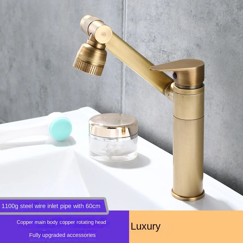 Imagem -06 - Elegante Chrome Preto Bronze Antigo Torneira da Bacia do Banheiro Luxo Sink Mixer Tap Deck Montado Quente & Fria Pia Misturadora Torneira