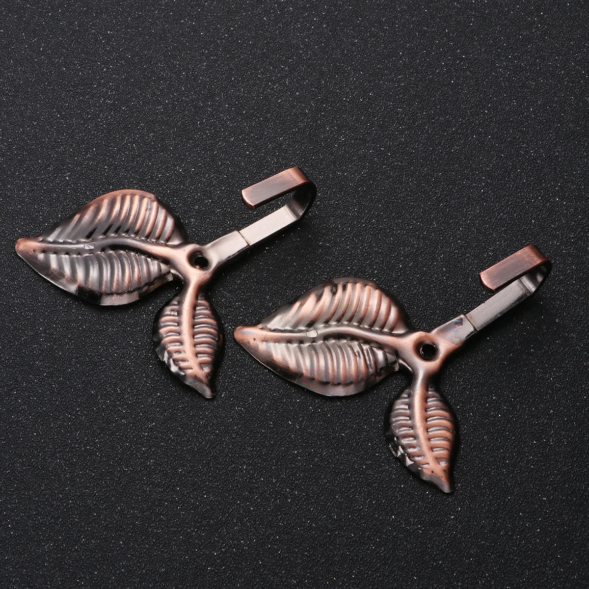

3 Pairs Hook up Leaf Curtains for Living Room Home Decorative Accessories Plating Holder