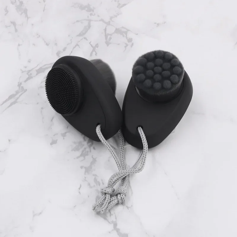 Silikonowa szczotka do czyszczenia Żelowa podkładka do mycia Złuszczający środek do usuwania zaskórników Głębokie oczyszczanie twarzy Masażer do kąpieli dla dzieci