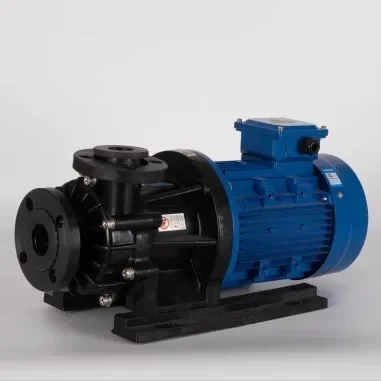 Plastic PP Circulating Water Pump 220V Three-Phase  Magnetic Drive Pump Corrosion-resistant Acid Alkali Resistant Chemical Pump