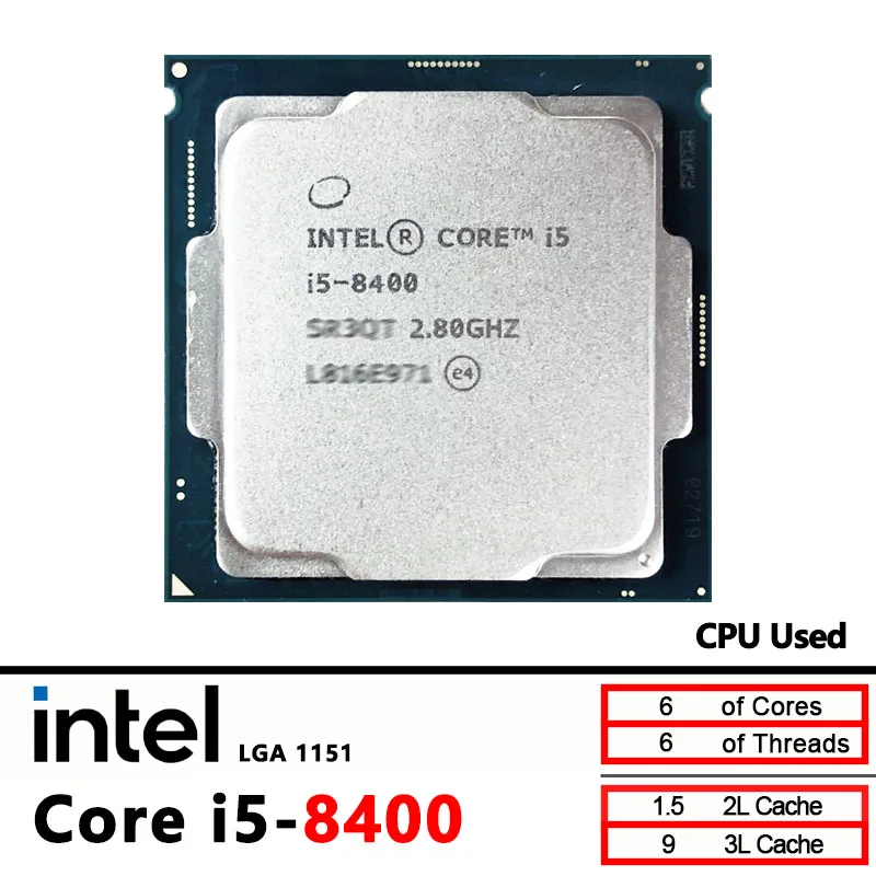 i5-7400 Core Intel i5-7400・i5-8400 CPUセット 合計7個 【T259】CPU☆