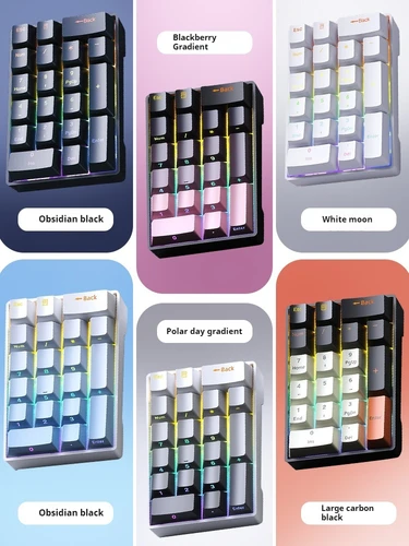 Imagen 2 del producto Forgeant F20 teclado Mini teclado numérico externo con cable 20 teclas personalización ABS para Pc accesorios de ordenador almohadillas numéricas regalo