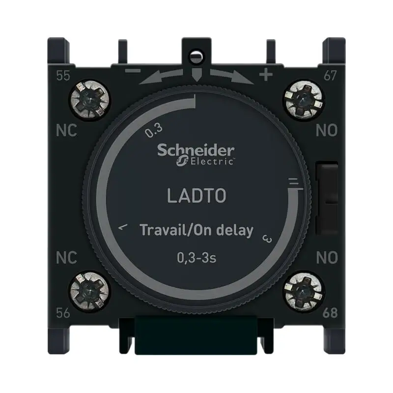 

Schneider Electric LADT2 LADTO Delay touchpoint module LADS2 LADR2 LADR4 Delay Power-off Delay Suitable for LC1D contactors