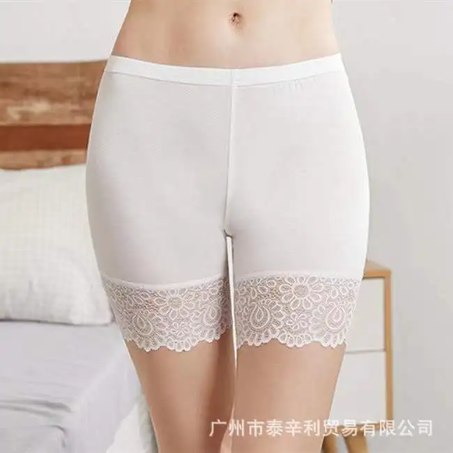 45kg-85kg Women's Shorts Plus Size Safety Shorts Modal Material Lace Shorts Under The Skirt Sexy Woman Underwear Sexy Lingerie