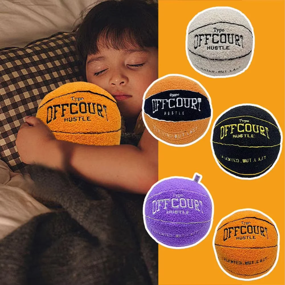 25 cm Offcourt basketbal kussen anime knuffel huishoudelijke gevulde pluche bal voor fans speelgoed prachtige kinderen verjaardagscadeaus jongens