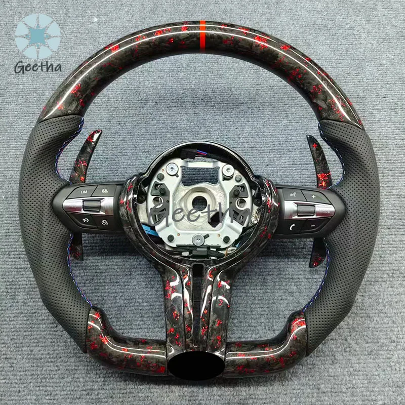 

Спортивный руль из кованого карбона для BMW F80 F82 F10 F12 F13 F15 F16 F20 F22 F30 F31 F32 F33 F36 M3 M4 E90 E92 E93