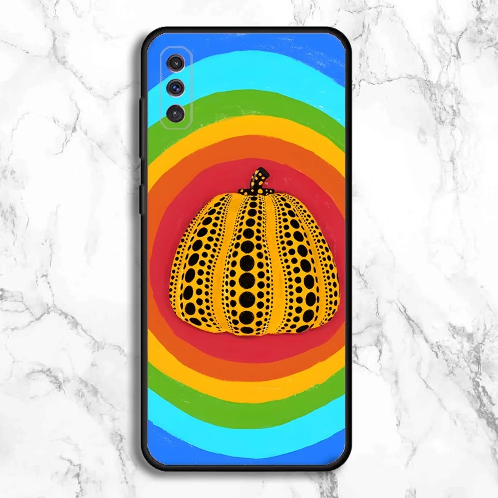 Painting Yayoi Art Kusama Classic Phone Case For Samsung Galaxy A13,A21s,A22,A31,A32,A52,A53,A71,A80,A91 Soft Black Phone Cover image 2