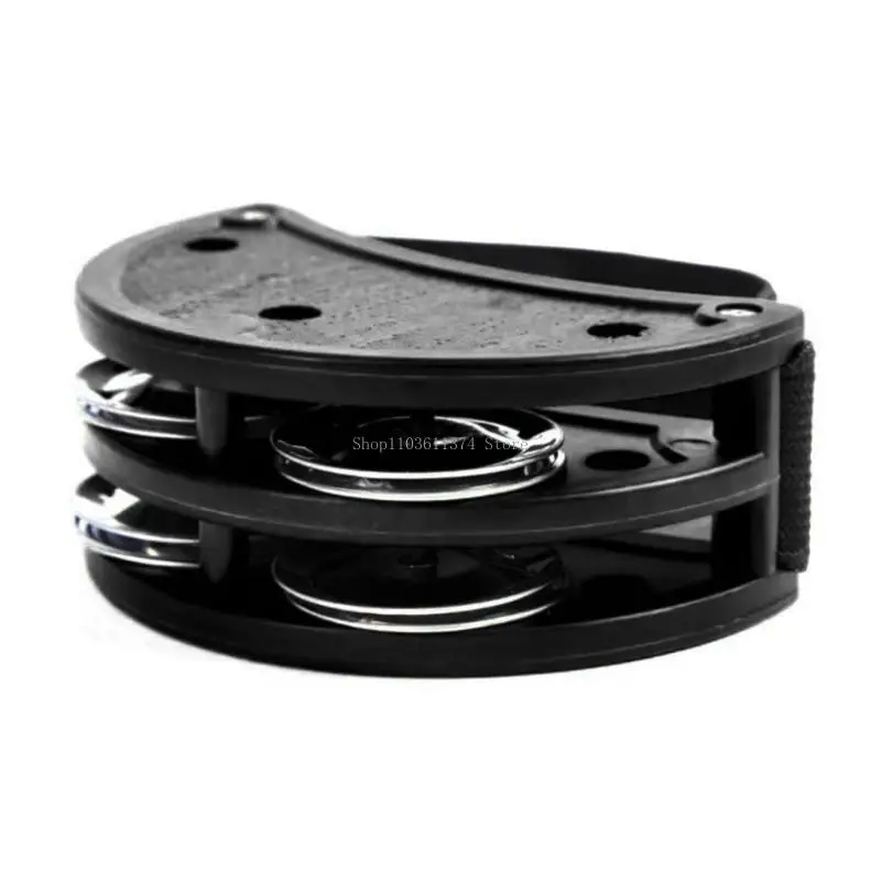 Ножный-бубен-со-стальными-колокольчиками-Перкуссия-для-ног-Шейкер-для-ног-Перкуссия