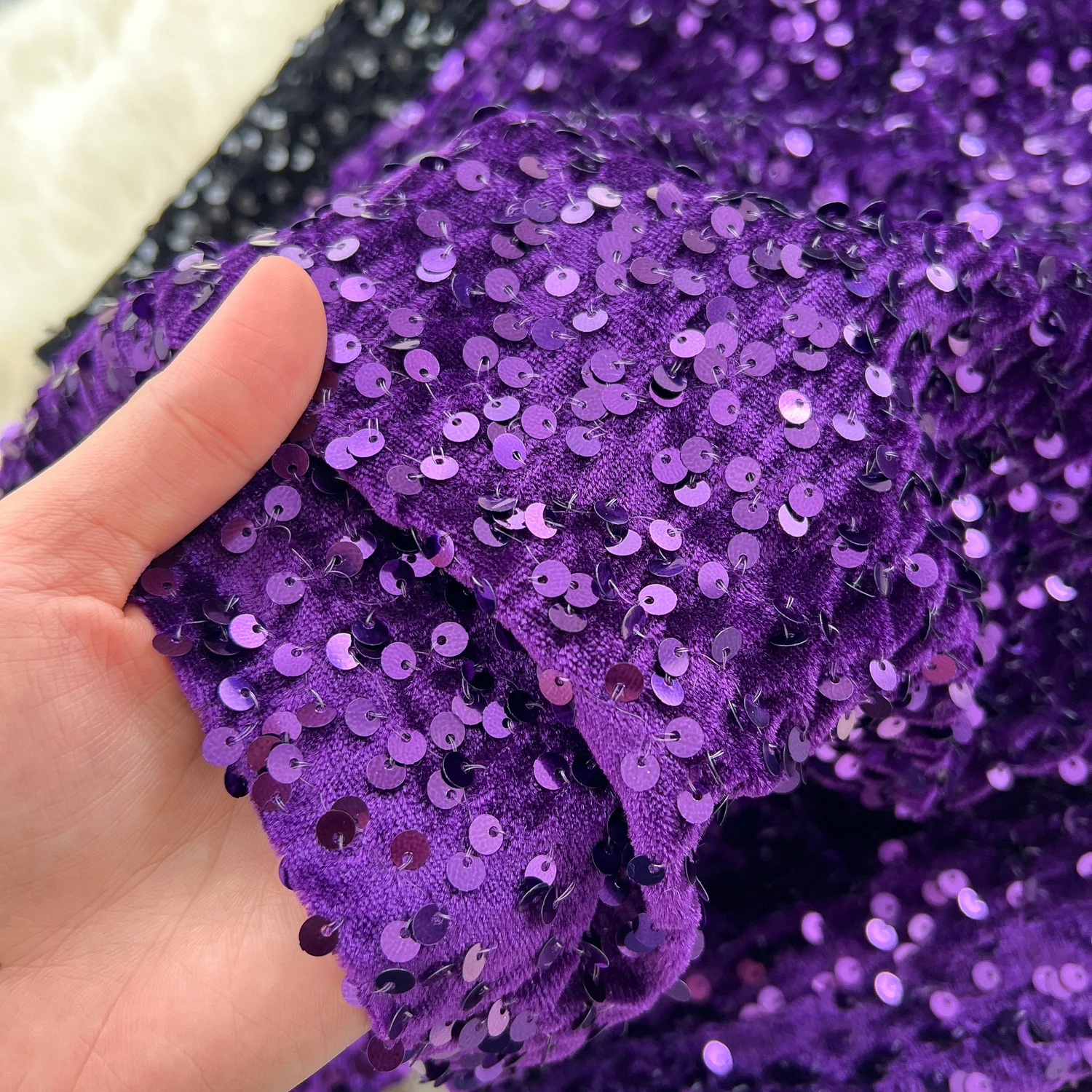 Mulheres chique glitter veludo lápis saia de cintura alta elegante moda envoltório saia outono inverno roupas