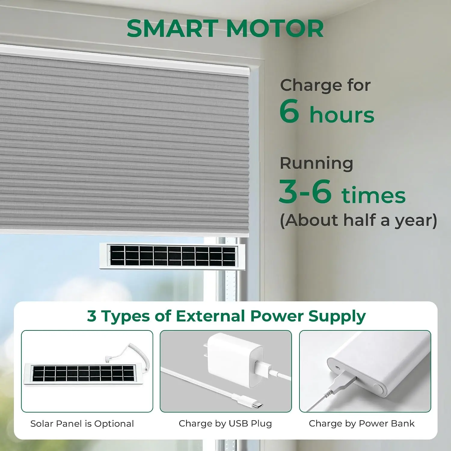 Newly-Designed Factory Direct Thermal Insulation Easy-To-Install Motorized Drill-Free Cellular Honeycomb Blinds For Window